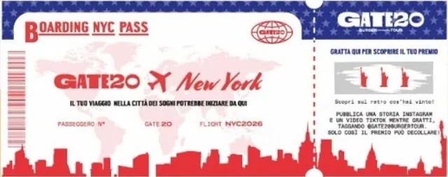 Boarding pass New York