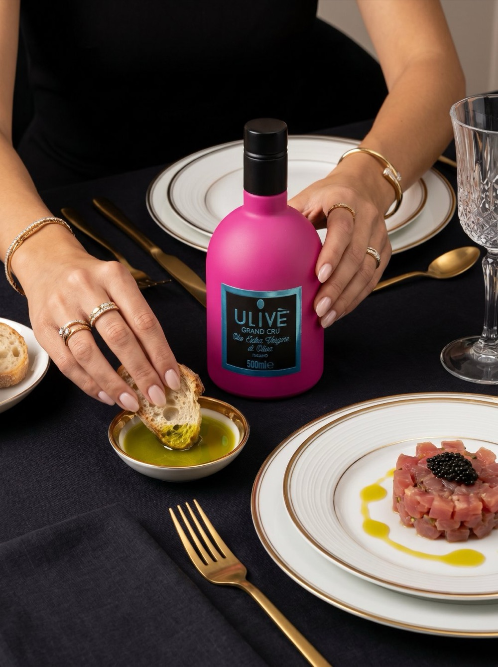 Ulivè Grand Cru in tavola